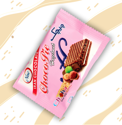 ویفر شوکوپای فندق